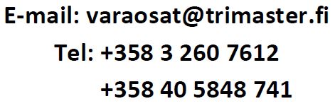 E-mail: varaosat(at)trimaster.fi